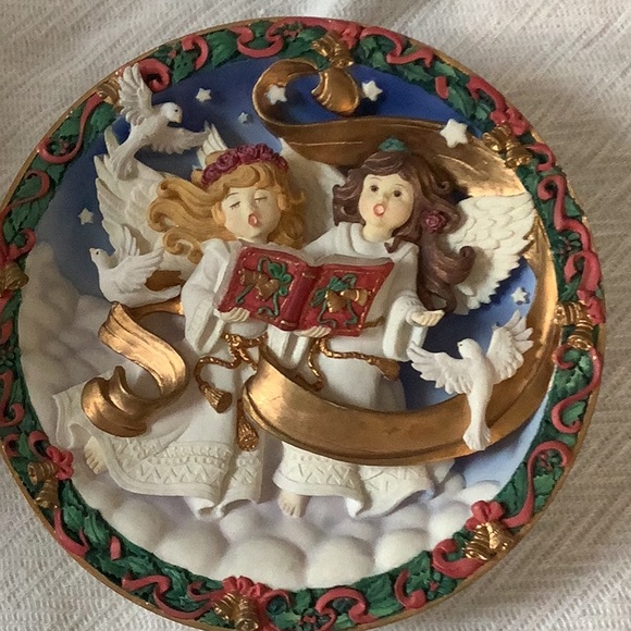 Hark the Herald Angels Sing plate - Picture 1 of 4